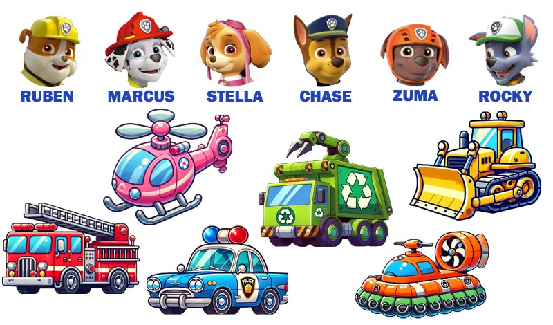 Personnages de la Pat Patrouille : Qui fait quoi